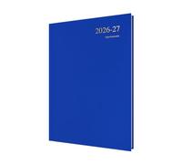 2026-2027 Mid/Academic Year Planner - 13 Month A4 Day-to-Page with Appointments - Collins Debden Essential Range Blue