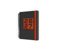 2026-2027 Mid/Academic Year Planner - 13 Month A5 Day-to-Page - Hard Cover - Collins Debden Delta Range Orange