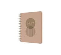 2026-2027 Mid/Academic Year Planner - 13 Month A5 Day-to-Page - Hard Cover - Collins Debden Scandi Range Peach (E-PW51M.51-2627)