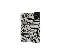2026-2027 Mid/Academic Year Planner - 13 Month A5 Week-to-View - Black & White - Collins Debden Bold Mono Range Black & White (E-BM153M.B2-2627)