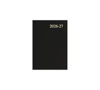 2026-2027 Mid/Academic Year Planner - 13 Month A5 Week-to-View - Collins Debden Essential Range Black