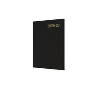 2026-2027 Mid/Academic Year Planner - 13 Month A5 Week-to-View - Collins Debden Essential Range Black