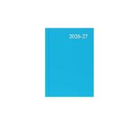 2026-2027 Mid/Academic Year Planner - 13 Month A5 Week-to-View - Collins Debden Essential Range Light Blue