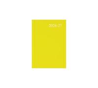 2026-2027 Mid/Academic Year Planner - 13 Month A5 Week-to-View - Collins Debden Essential Range Yellow