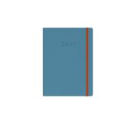 2026-2027 Mid/Academic Year Planner - 13 Month A5 Week-to-View Diary (August 2026 to September 2027) - Hard Cover - Collins Debden Legacy Range Blue