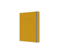 2026-2027 Mid/Academic Year Planner - 13 Month A5 Week-to-View Diary (August 2026 to September 2027) - Hard Cover - Collins Debden Legacy Range Yellow