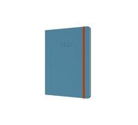 2026-2027 Mid/Academic Year Planner - 13 Month A5 Week-to-View Diary (August 2026 to September 2027) - Hard Cover - Collins Debden Legacy Range Blue
