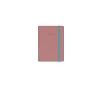 2026-2027 Mid/Academic Year Planner - 13 Month A6 Week-to-View Diary (August 2026 to September 2027) - Hard Cover - Collins Debden Legacy Range Pink