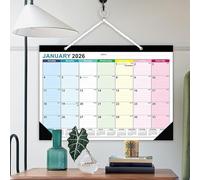 2026-2027 Monthly Calendar | 18 Months Wall Planning Calendar,Multi Functional Home Planning Supplies for Marked Holidays Reminders Events Dating