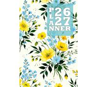 2026 2027 Monthly Planner: 2-Year Calendar from January 2026 to December 2027 | 6" x 9" Inch Size with Floral Cover