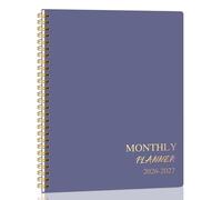 2026-2027 Monthly Planner - 2 Year Monthly Planner 2026-2027, Hard Cardboard Cover, Jan 2026 - Dec 2027, 7.5" x 10", 2 Year Calendar with 24 Month, Twin-wire Binding, Note Pages