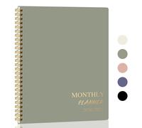 2026-2027 Monthly Planner - 2 Year Monthly Planner 2026-2027, Hard Cardboard Cover, Jan 2026 - Dec 2027, 7.5" x 10", 2 Year Calendar with 24 Month, Twin-wire Binding, Note Pages