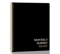 2026-2027 Monthly Planner - 2 Year Monthly Planner 2026-2027, Hard Cardboard Cover, Jan 2026 - Dec 2027, 7.5" x 10", 2 Year Calendar with 24 Month, Twin-wire Binding, Note Pages