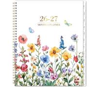 2026-2027 Monthly Planner/Calendar - 2 Year Monthly Planner 2026-2027, Jan. 2026 - Dec. 2027, 9" × 11" Calendar Planner 24 Months with Tabs, Twin-Wire Binding, Double-Side Pocket, Holiday ＆ Note Pages
