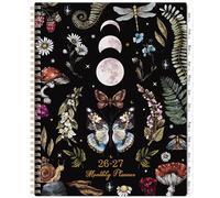 2026-2027 Monthly Planner - Monthly Planner, Jan 2026 - Dec 2027, 9" x 11", 24 Months Calendar 2026-2027, Tabs, Back Pocket, Suitable for School & Work