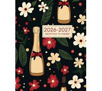 2026-2027 Monthly Planner | Two-Year Professional Organizer: Stay ahead with structured monthly spreads, goal trackers, and yearly checklists for stress-free planning. 8.5"x11", 125 pages.