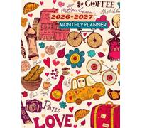 2026-2027 PARIS THEMED MONTHLY PLANNER TWO YEAR AGENDA: This has CONTACT, BIRTHDAY LOG, TO-DO LIST,