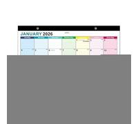 2026-2027 Planner Calendar - 18 Months Planning Calendar for Home,User-Friendly Design Home Planning Accessory for Businesses Classroom Hotel Dormitory