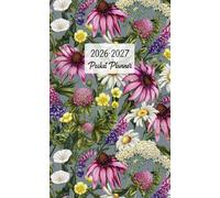 2026-2027 Pocket Planner: Achieve your goals 2-Year Monthly Organize from January to December with Beautiful Wildflower Cover Including Federal Holidays, Small Size for Purse or Bag