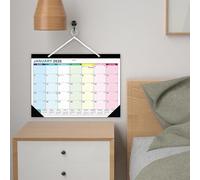2026-2027 Wall Calendar, 18 Months Planner Calendar for Classroom, Multi Functional Home Planning Supplies for Marked Holidays Reminders Events Dating