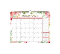 2026-2027 Wall Calendar Planner 18 Month from January 2026 to June 2027 with a date mark on the daily weekly planning calendar