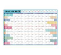 2026 2027 Wall Planner - A1 Large 85cm x 58cm Wall Planner 2026 2027 For Family Home School Office, Academic Year Planner Non Laminated with Stickers,