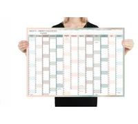 2026 2027 Wall Planner A1 Mid Year Academic Calendar Annual Study Chart Large Yearly Planner Aug to Aug Full Academic Year Planning Organizer School Office Work Poster 59.4x84.1cm(Folded)(1Pc)