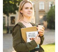 2026-2028 Monthly Planner - 3 Year Calendar 2026-2027-2028 With Coloured Tabs - Notepad - 12 Months To Display - Cow Calendar - Five Columns To Organize Family Planner