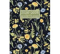 2026-2028 Monthly Planner: Three Years Schedule Organizer from January 26 to December 28 || 36 Months Appointment Book with Holidays & Inspirational Quotes || Large Size