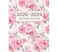 2026-2029 Monthly Planner: Four Year Organizer for Goals, Tasks and Habits