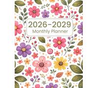 2026-2029 Monthly Planner: Four Year Organizer for Goals, Tasks and Habits