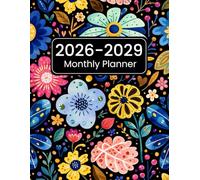 2026-2029 Monthly Planner: Four Year Organizer for Goals, Tasks and Habits