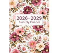 2026-2029 Monthly Planner: Four Year Organizer for Goals, Tasks and Habits