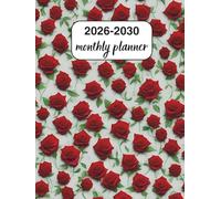 2026-2030 Monthly Planner: 5-Year Diary Two Pages Per Month From January 2026 To December 2030 for Personal & Professional Goals - 165 pages