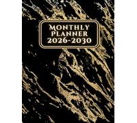 2026-2030 Monthly Planner: 60 Months Appointment Book | 5 Years Schedule Organizer from January 2026 to December 2030 | Large Format | 159 Pages.