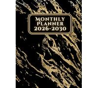 2026-2030 Monthly Planner: 60 Months Appointment Book | 5 Years Schedule Organizer from January 2026 to December 2030 | Large Format | 159 Pages.