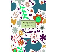 2026-2030 Monthly Planner 6x9: Five Year Schedule Organizer ( January 2026 through December 2030 ) with Holidays