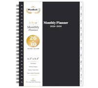 2026-2030 Monthly Planner/Calendar - 5 Year Planner 2026-2030 with Tabs, Jan 2026 - Dec 2030, 6.4" x 8.5", 60 Monthly Planner, Two-Side Pocket, 9 Notes Pages, Suitable for Long-Term Planning