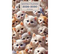 2026-2030 Monthly Planner calnedar: Five Year Schedule Organizer from january 26 through December 30 agenda With Pages password and cantact list