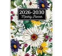 2026-2030 Monthly Planner: Five Year (January 2026 through December 2030) with Holidays