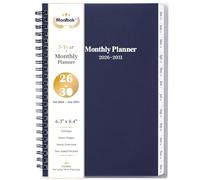 2026-2031 Monthly Planner/Calendar - Jul. 2026 - Jun. 2031, 5 Year Monthly Planner with Tabs, 6.4" x 8.5", 60 Monthly Planner, Two-Side Pocket, 9 Notes Pages, Suitable for Long-Term Planning - Blue