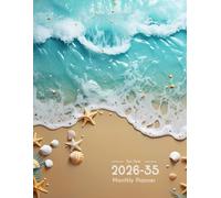 2026-2035 Monthly Planner: Ten Year from Jan 2026 - Dec 2035