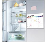 2026/27 New Magnetic Calendar for Fridge, Fridge Calendar from Jan 2026 to Jun 2027, Family Calendars 2026 Month to View for Daily Monthly Plan, Thick Paper 18 Months, 10 X 11.81 in (A)