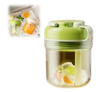 2026 3-in-1 Ice Maker with Straw and Silicone Ice Cube Mold - Suitable for Outdoor Travel Home, OfficePortable Ice Cube Cup Coffee Cup Fruit Tea Cup (green)