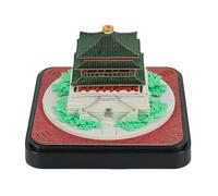 2026 3D Calendar, 3D Ancient Architectural Paper Carvings and Ornaments,tear Away Paper Sculpture Notepad, Diy Desk Calendars Memo Pad, for Home Office ColorC