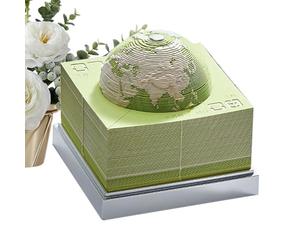 2026 3D Calendar: Planet Shape Centerpiece, Chronology Style, Handmade Layered Paper Model, Rotating Annual Date Display | for Espac Celebration