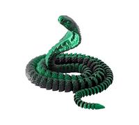 2026 3D Print Animal Crystal Joint Model Flexible Desk Toy for Decoration Stress Management (G, One Size)