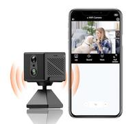 2026 5G 4K Mini Camera WiFi Indoor Home HD Micro Wireless Security Camera, Small Nanny Cam Pet Baby Outdoor Cameras, 100 Days Battery Life 150 angle Night Vision Motion Detection Cloud & SD Storage