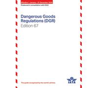 2026 67th Edition IATA Dangerous Goods Regulations - Perfect Bound - (English)