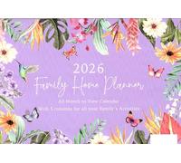 2026 A3 Family Wall Planner Month to View Calendar Home Office Organiser Work